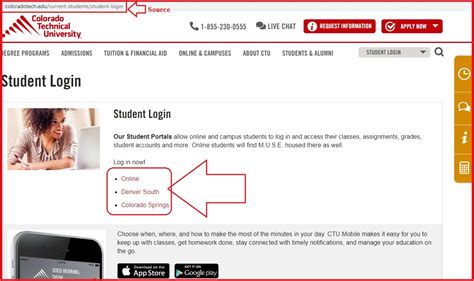 ctu smart card online|colorado tech student portal.